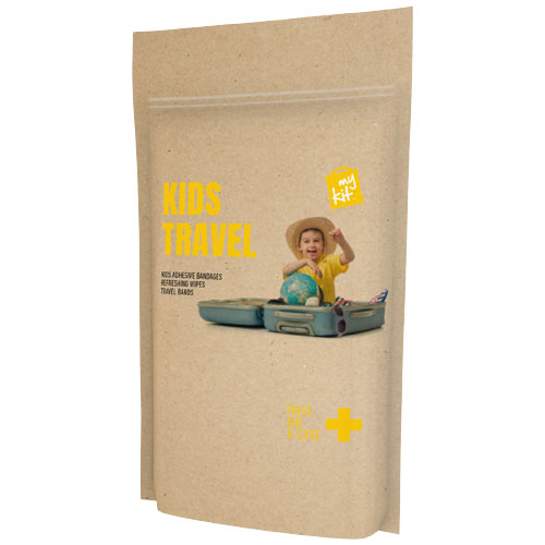 Kit de voyage pour enfant à personnaliser MyKit Marron kraft
